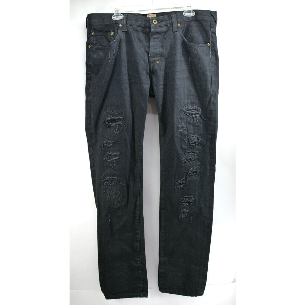 PRPS Goods & Co  Men Jeans Distressed washed Destroyed Jeans size 38‎
